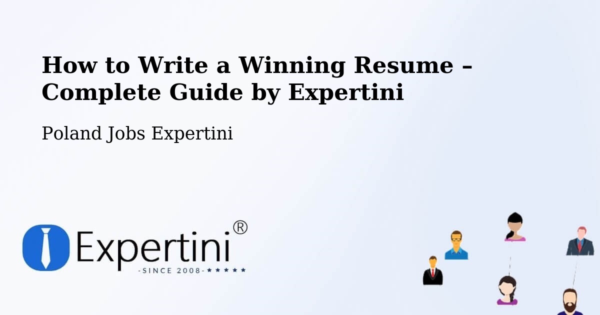 Resume Writing Guide for Job Seekers – Mysiadło - Mysiadło, Poland Jobs Expertini